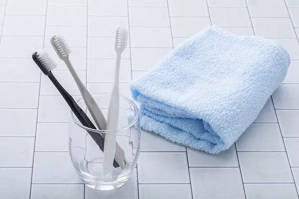 食事・入浴・運動などの注意点を説明